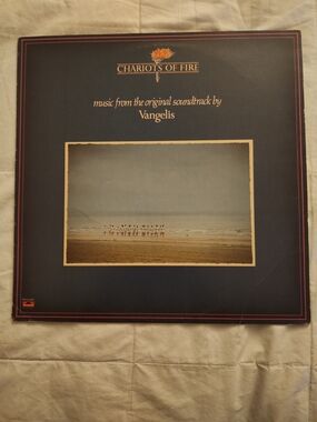 Chariots of Fire - Original Soundtrack by Vangelis -- NEVER PLAYED! Cover Wear